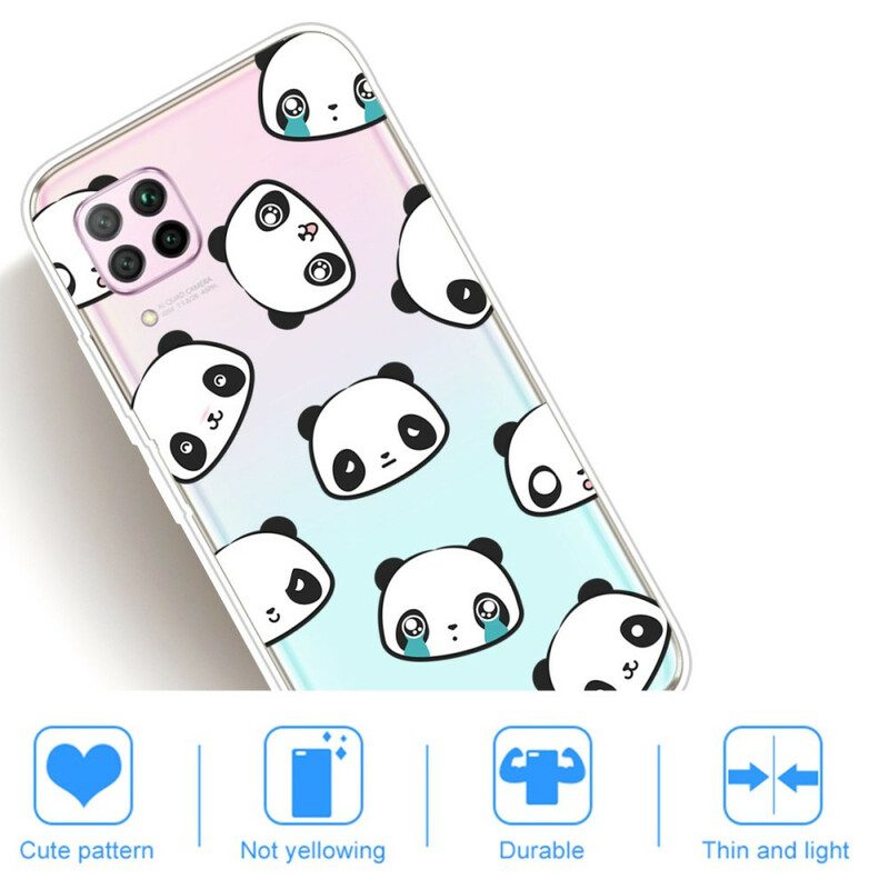 Cover Huawei P40 Lite Panda Sentimentali