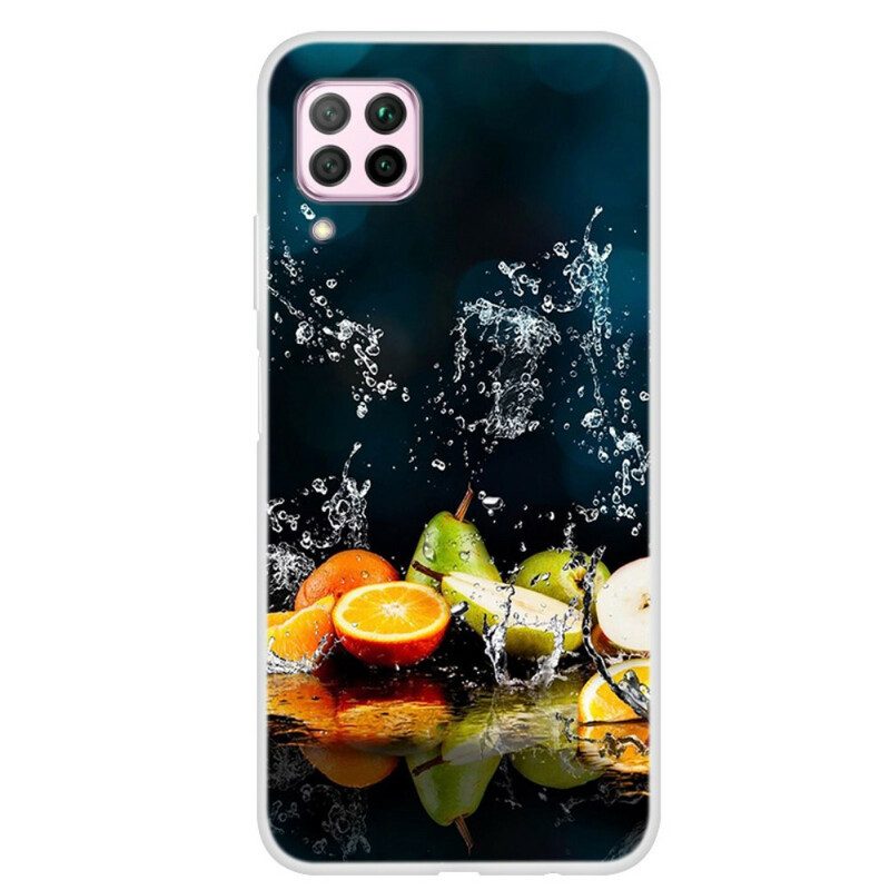 Cover Huawei P40 Lite Spruzzata Di Agrumi