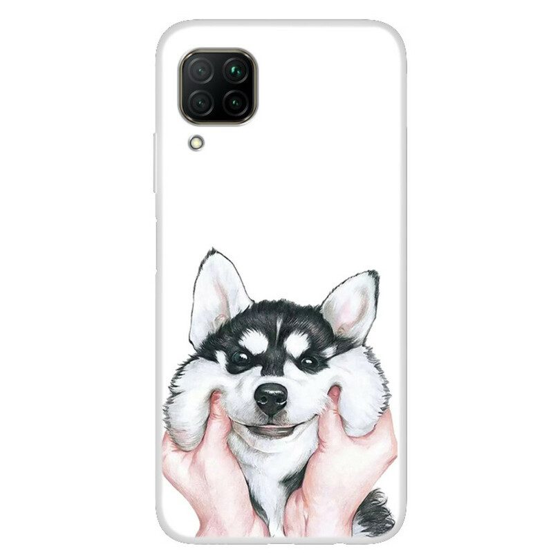 Cover Huawei P40 Lite Testa Di Lupo