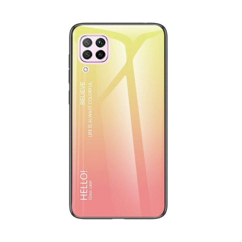 Cover Huawei P40 Lite Vetro Temperato Ciao