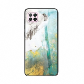 Cover Huawei P40 Lite Vetro Temperato Di Colori Premium