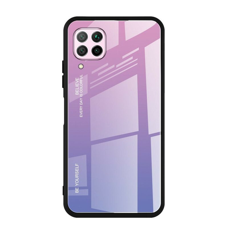 Cover Huawei P40 Lite Vetro Temperato Sii Te Stesso