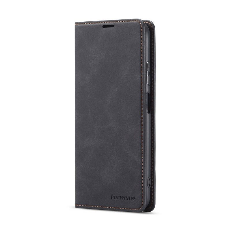 Folio Cover Huawei P40 Lite Custodia in pelle Forwenw Effetto Pelle