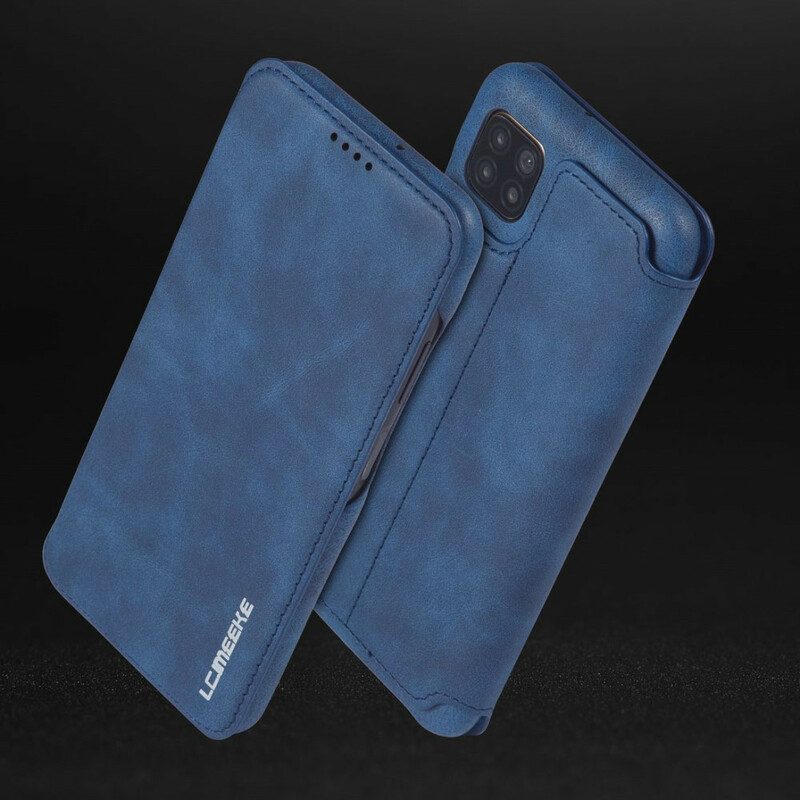 Folio Cover Huawei P40 Lite Custodia in pelle Lc.imeeke Effetto Pelle