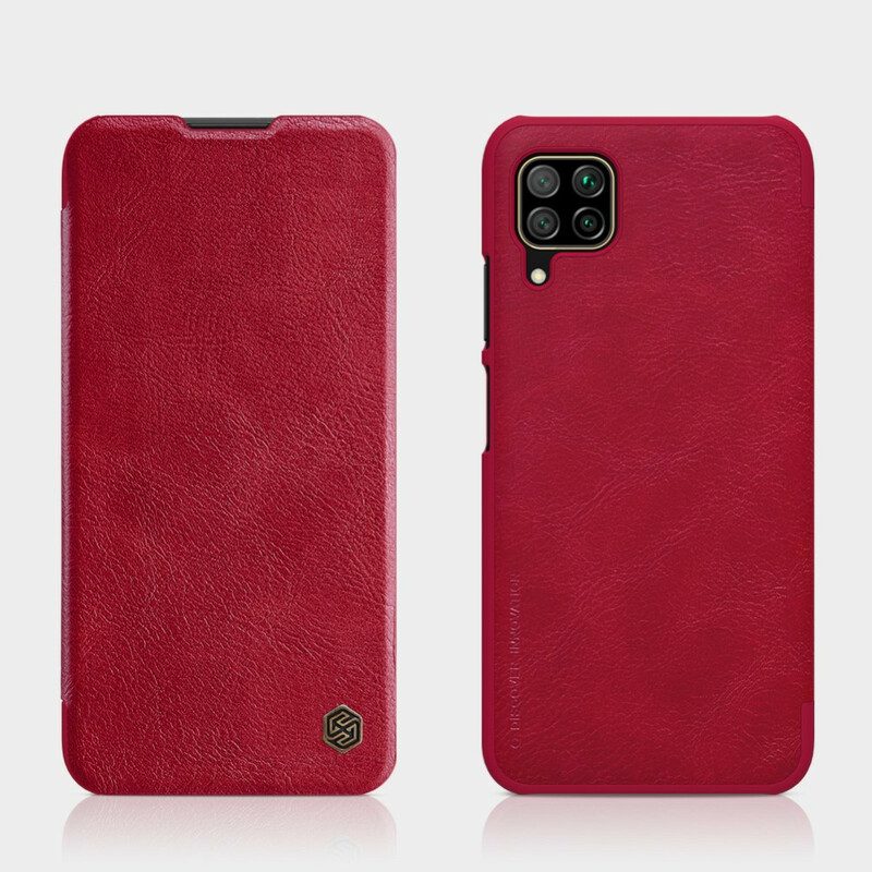 Folio Cover Huawei P40 Lite Custodia in pelle Nillkin Della Serie Qin