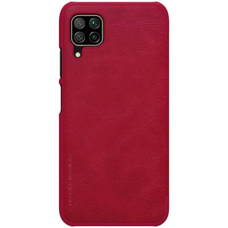 Folio Cover Huawei P40 Lite Custodia in pelle Nillkin Della Serie Qin