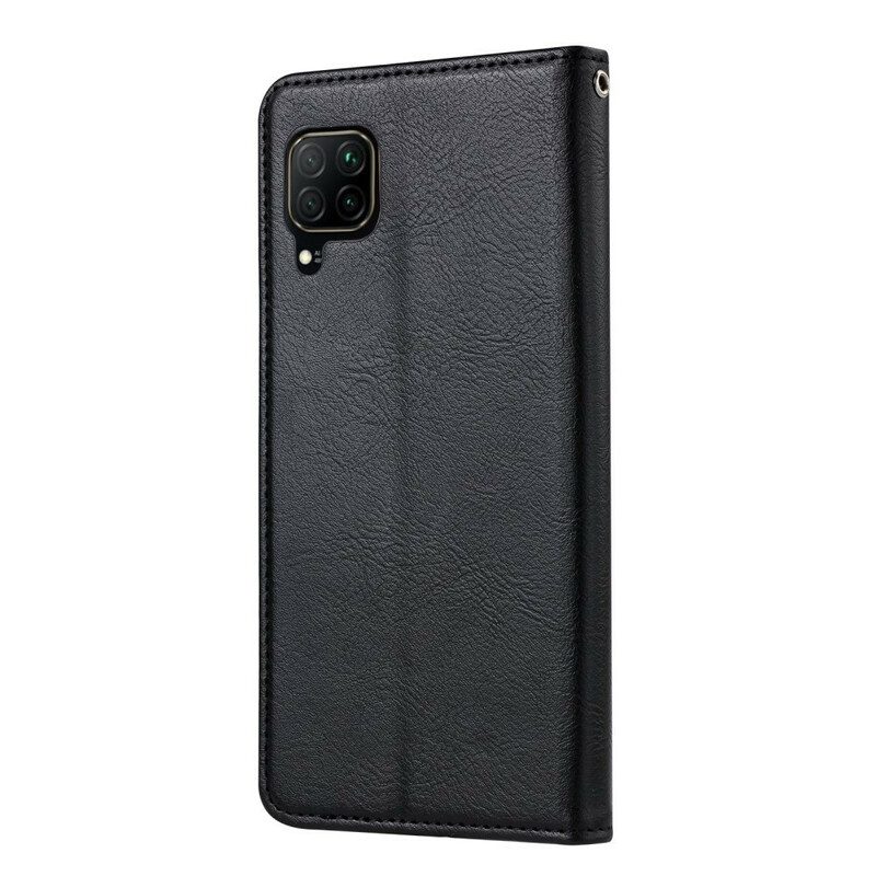 Folio Cover Huawei P40 Lite Custodia in pelle Portacarte In Ecopelle