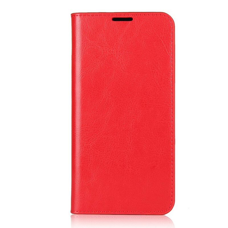 Folio Cover Huawei P40 Lite Custodia in pelle Pelle Vera