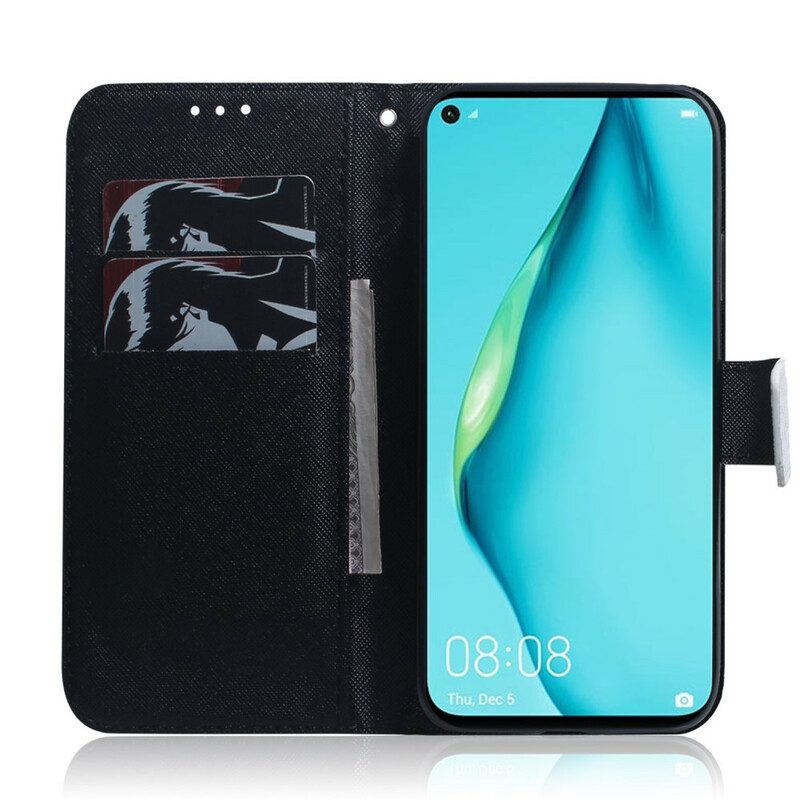 Folio Cover Huawei P40 Lite Ernesto Il Lupo