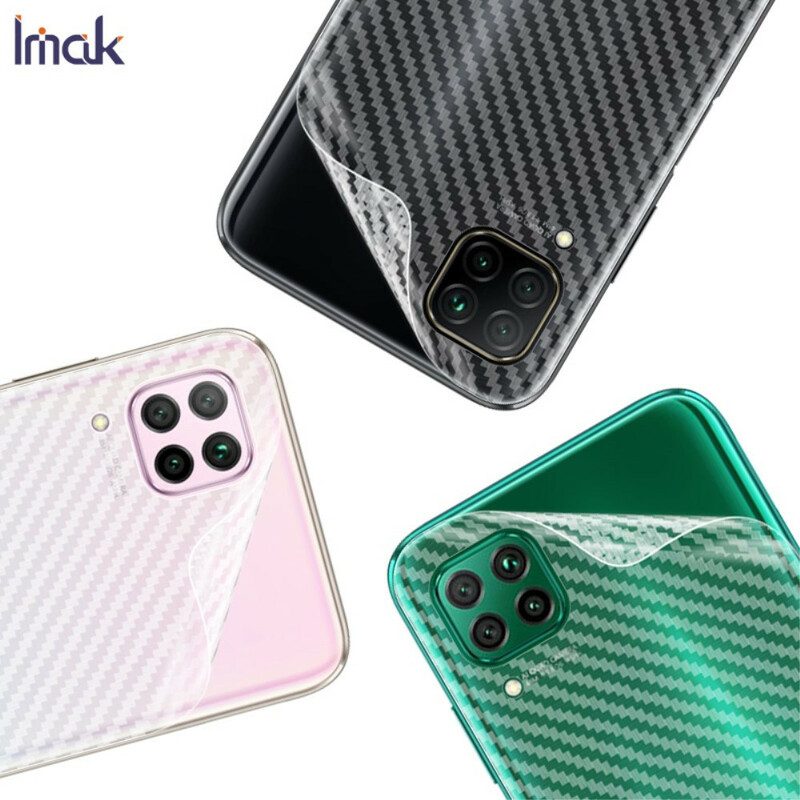 Pellicola Posteriore Per Huawei P40 Lite Style Carbon Imak