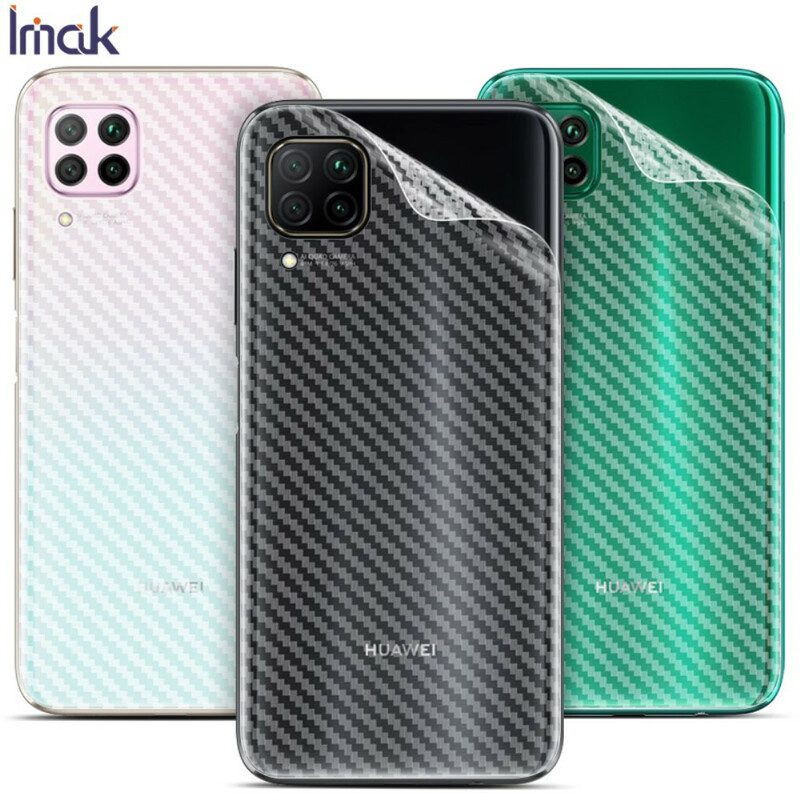 Pellicola Posteriore Per Huawei P40 Lite Style Carbon Imak