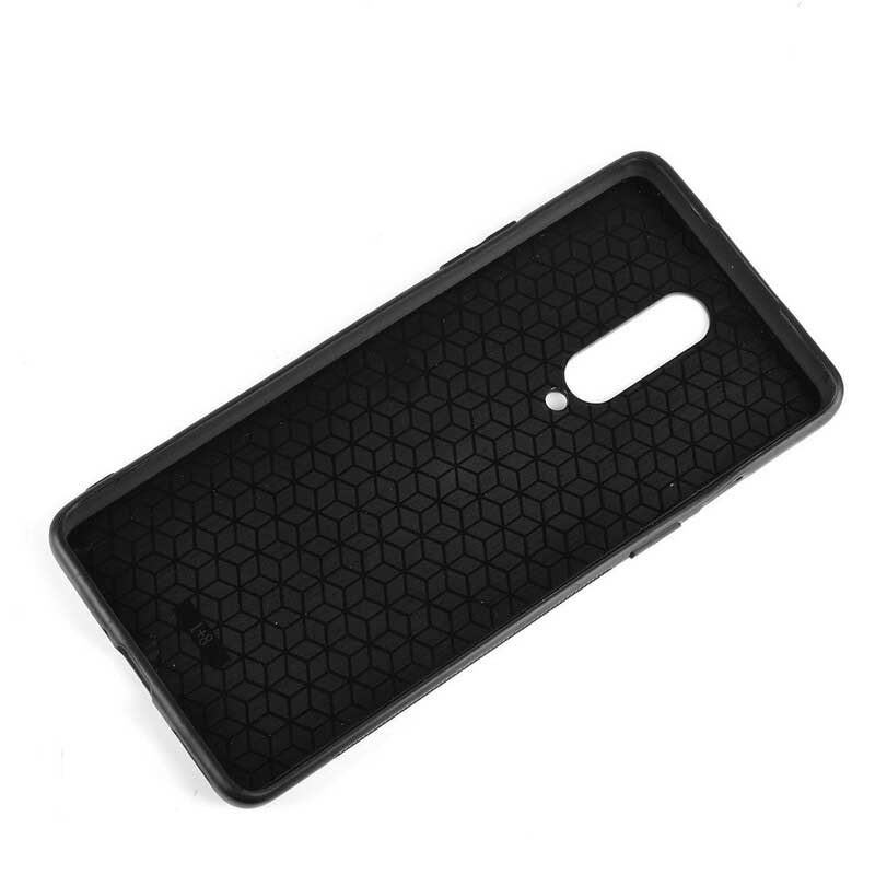 Cover OnePlus 8 Effetto Pelle Couture