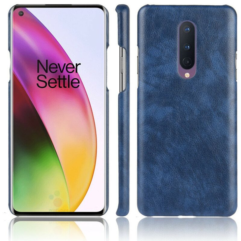 Cover OnePlus 8 Litchi Performance Effetto Pelle