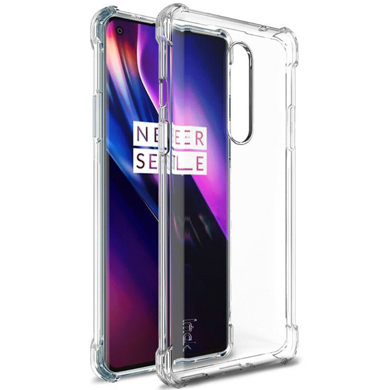 Cover OnePlus 8 Silicone Flessibile Con Pellicola Per Schermo Imak