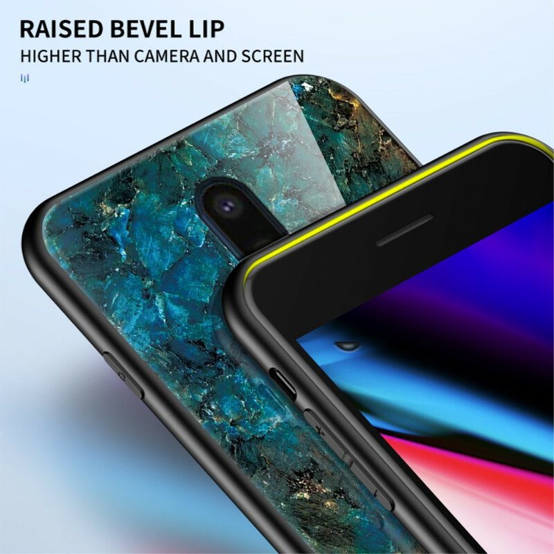 Cover OnePlus 8 Vetro Temperato Di Colori Premium