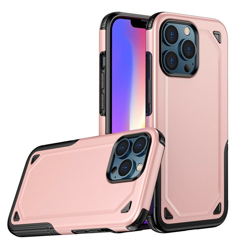 Cover iPhone 13 Pro Armatura Effetto Metallo