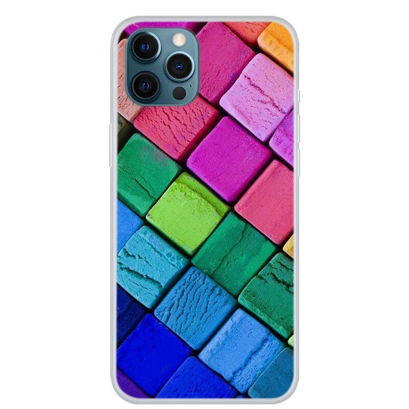 Cover iPhone 13 Pro Cubi Colorati