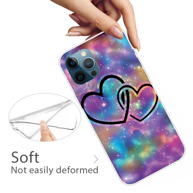 Cover iPhone 13 Pro Cuori Incatenati