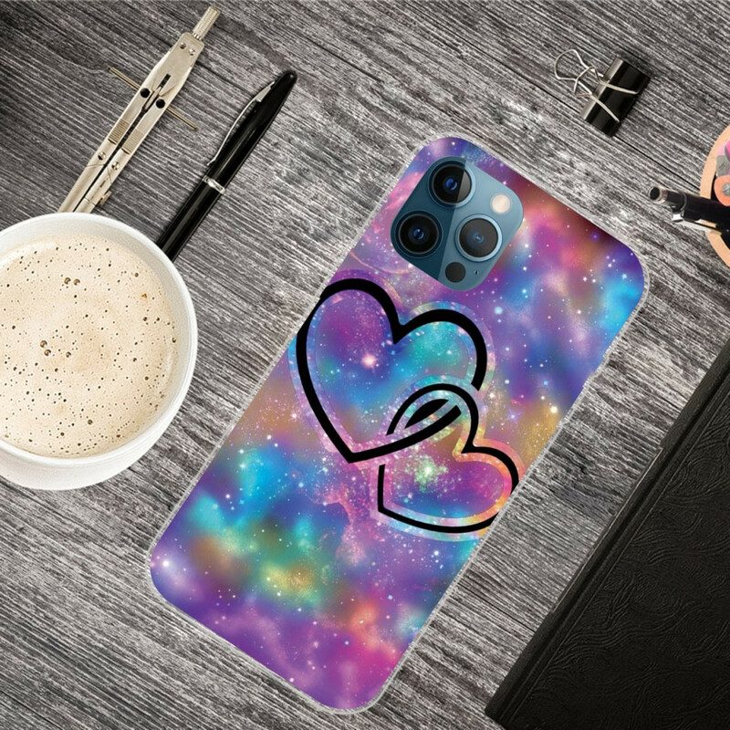 Cover iPhone 13 Pro Cuori Incatenati