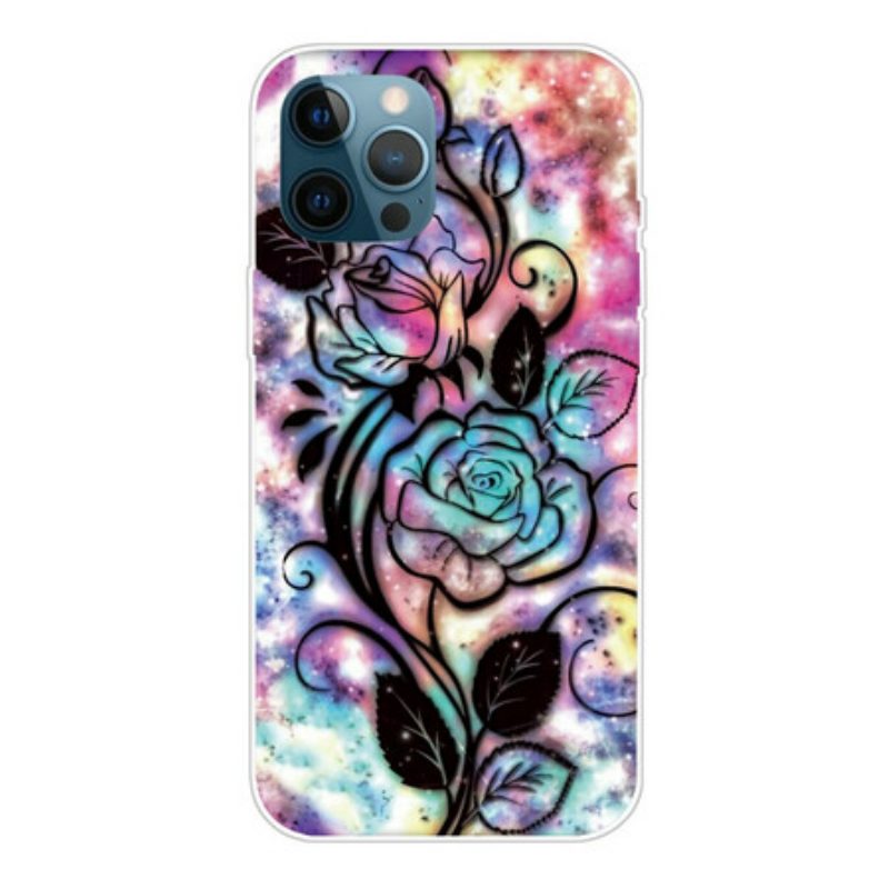 Cover iPhone 13 Pro Fiore Grafico