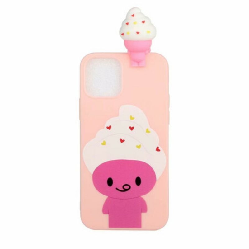 Cover iPhone 13 Pro Gelato Divertente 3d