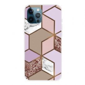 Cover iPhone 13 Pro Geometria Del Marmo