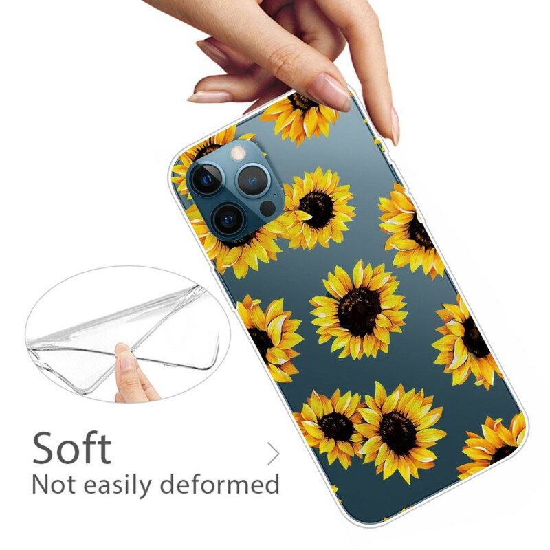 Cover iPhone 13 Pro Girasoli