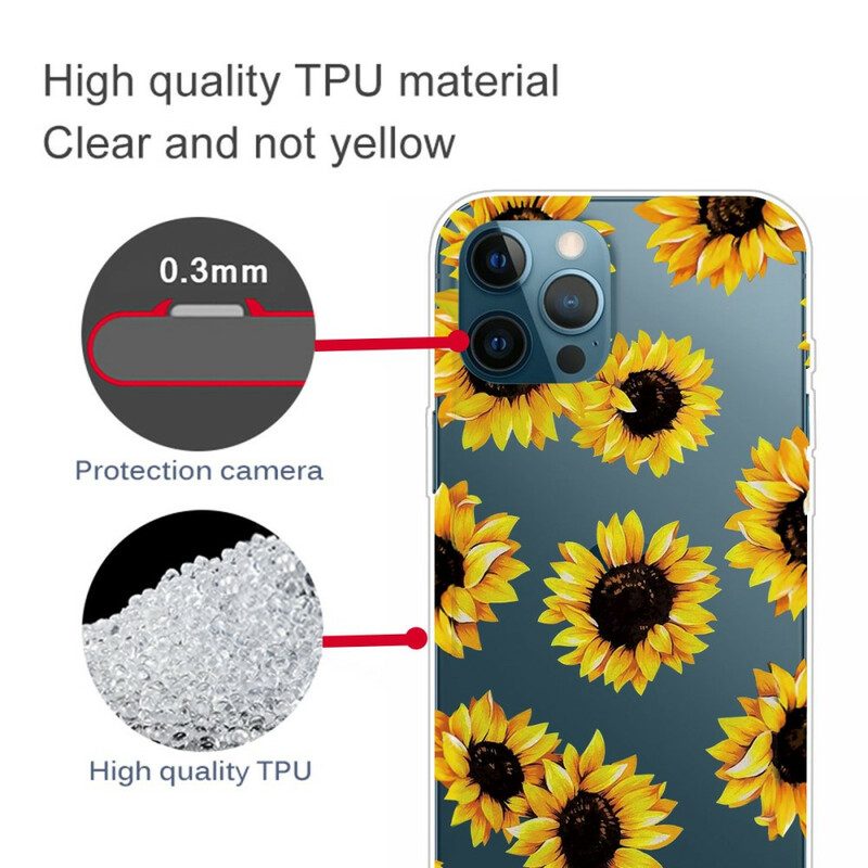 Cover iPhone 13 Pro Girasoli