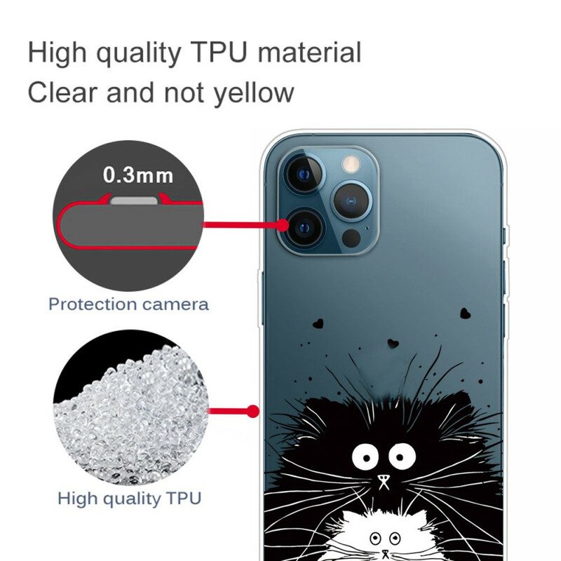 Cover iPhone 13 Pro Guarda I Gatti