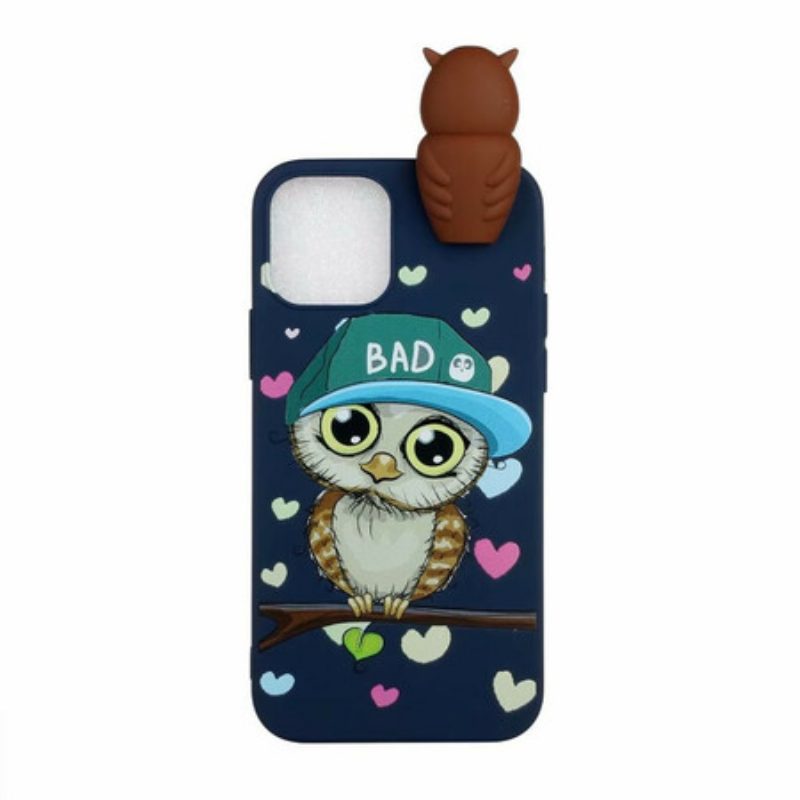 Cover iPhone 13 Pro Gufo Cattivo 3d