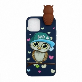 Cover iPhone 13 Pro Gufo Cattivo 3d