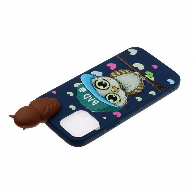 Cover iPhone 13 Pro Gufo Cattivo 3d