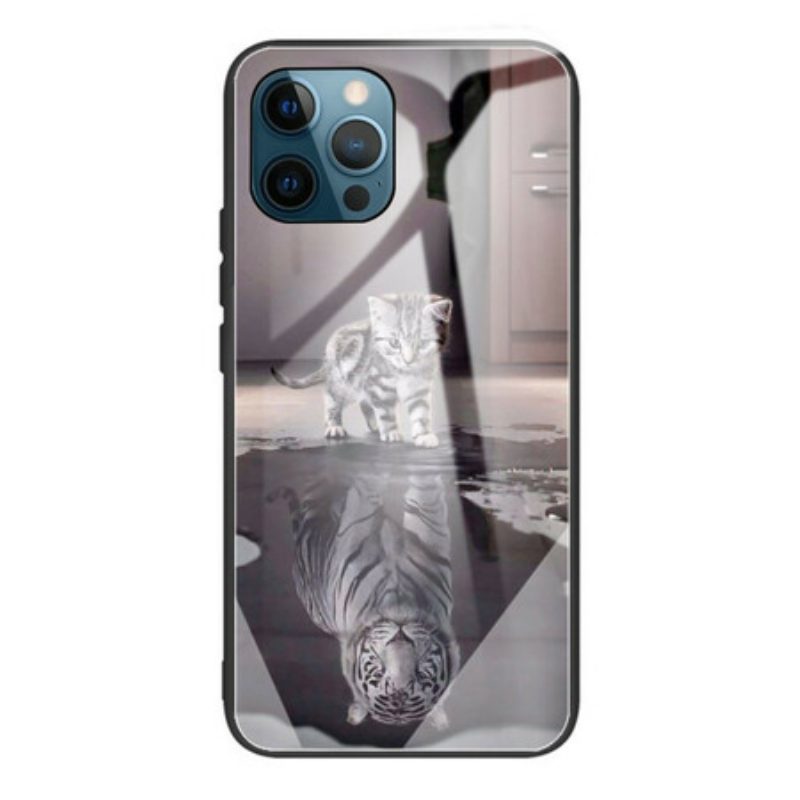 Cover iPhone 13 Pro Kitten Dream In Vetro Temperato