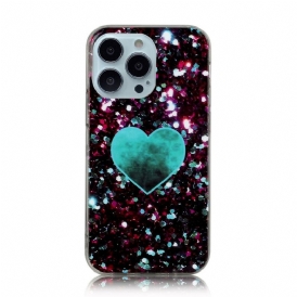 Cover iPhone 13 Pro Marmo Glitterato