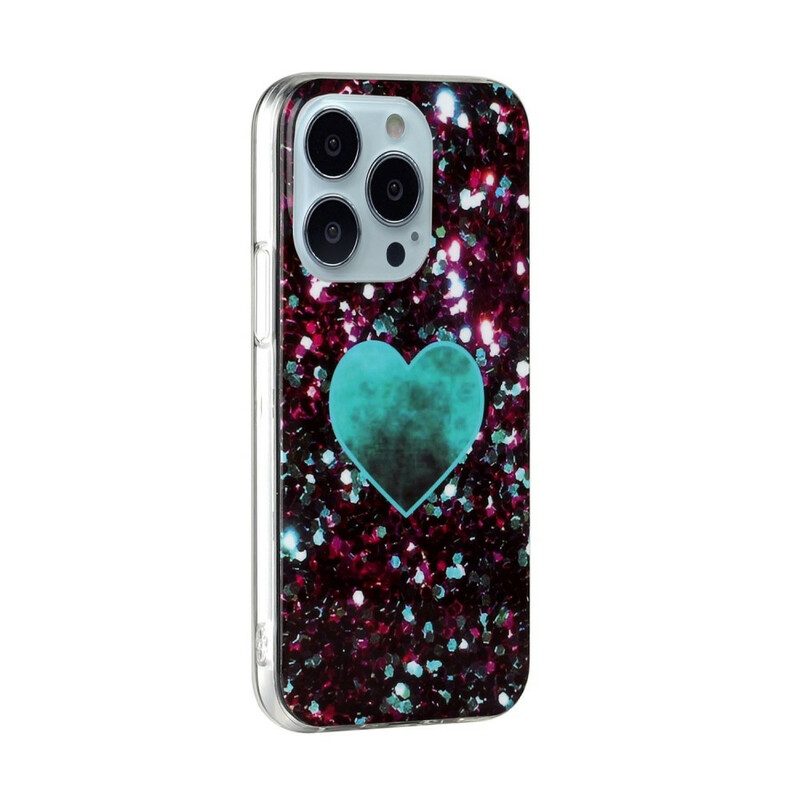 Cover iPhone 13 Pro Marmo Glitterato