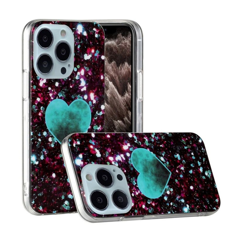 Cover iPhone 13 Pro Marmo Glitterato