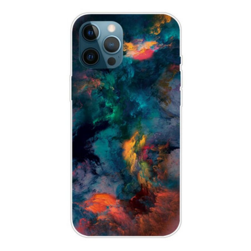 Cover iPhone 13 Pro Nuvole Colorate