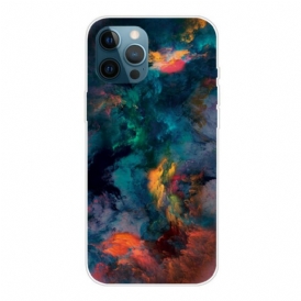 Cover iPhone 13 Pro Nuvole Colorate