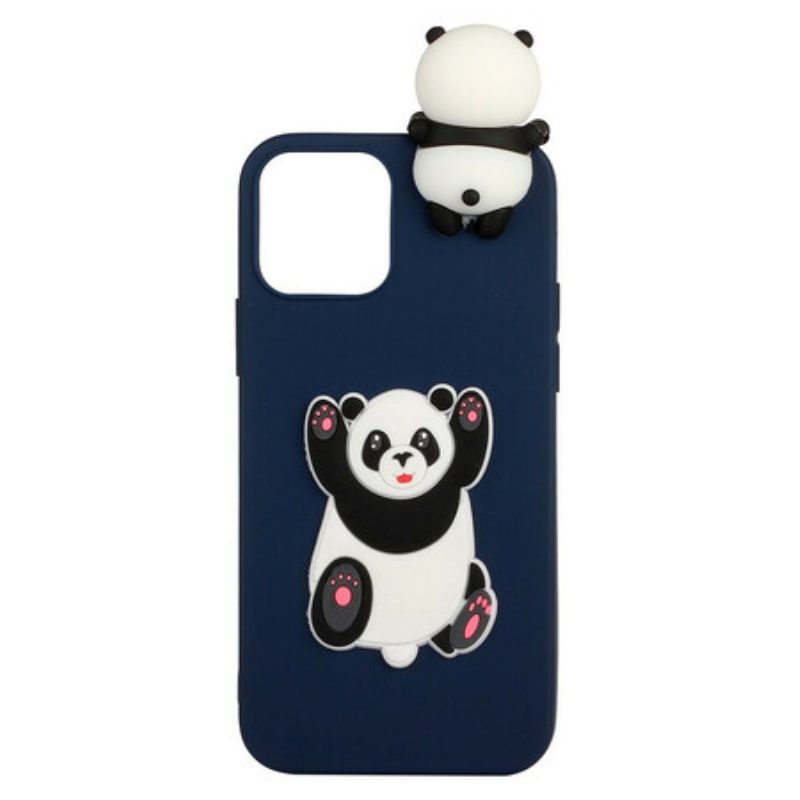 Cover iPhone 13 Pro Panda Grasso 3d