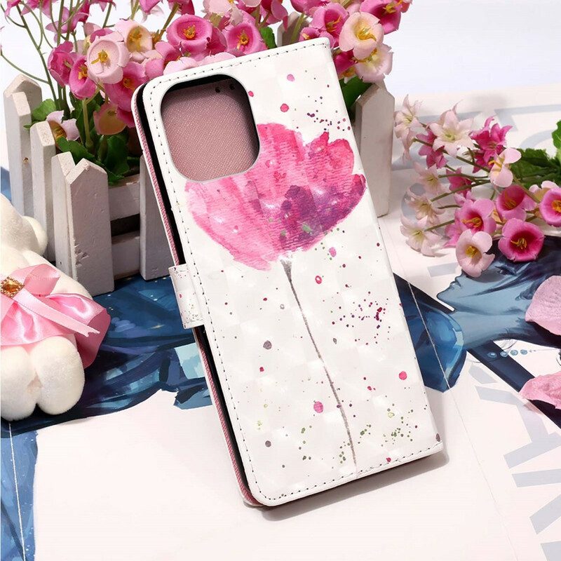 Cover iPhone 13 Pro Papavero Dell'acquerello