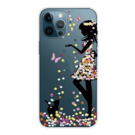 Cover iPhone 13 Pro Ragazza Dei Fiori