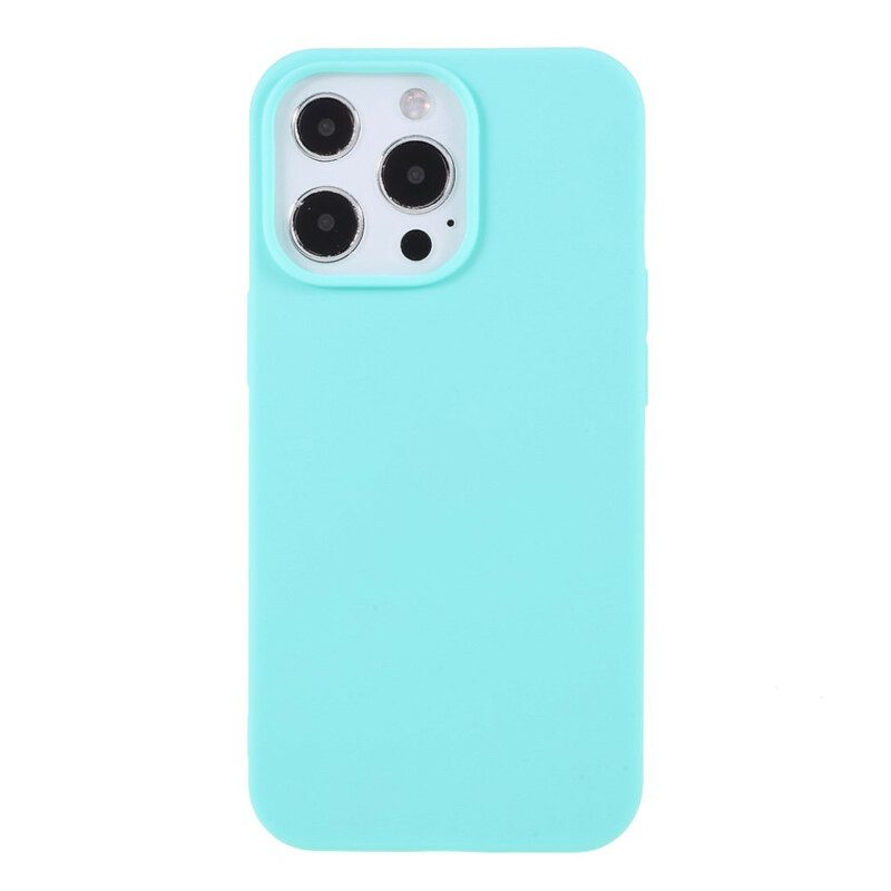 Cover iPhone 13 Pro Silicone Flessibile Opaco