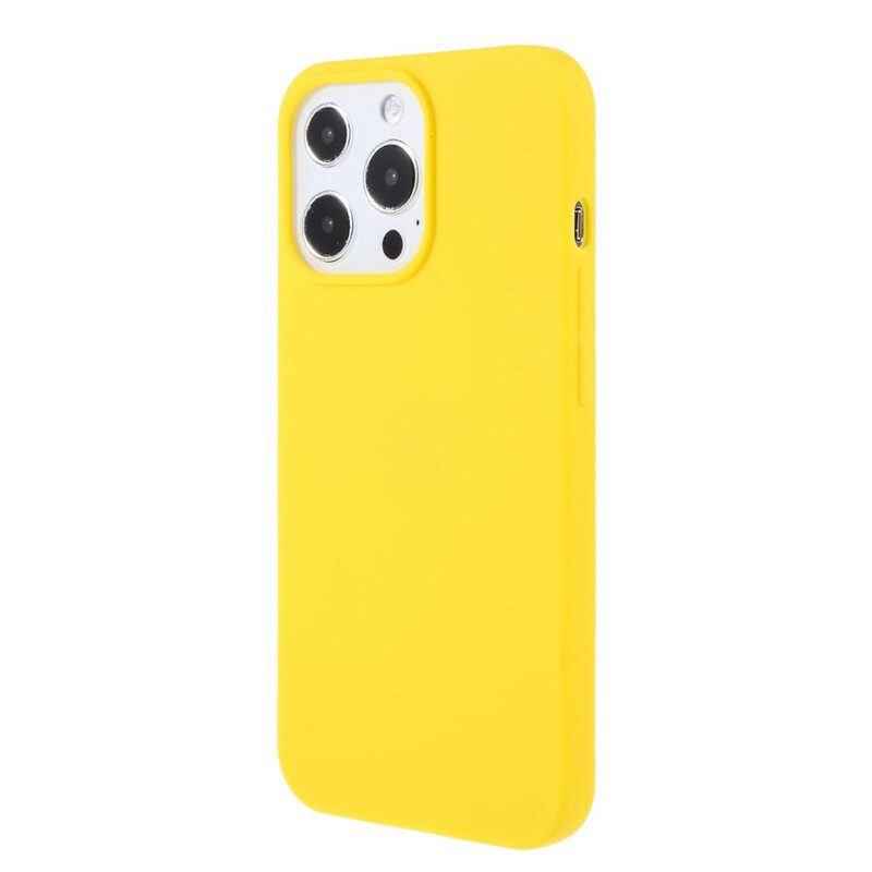 Cover iPhone 13 Pro Silicone Flessibile Opaco