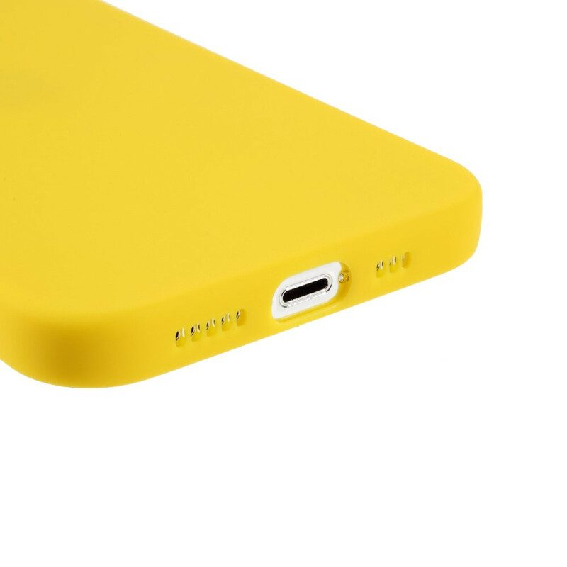 Cover iPhone 13 Pro Silicone Flessibile Opaco