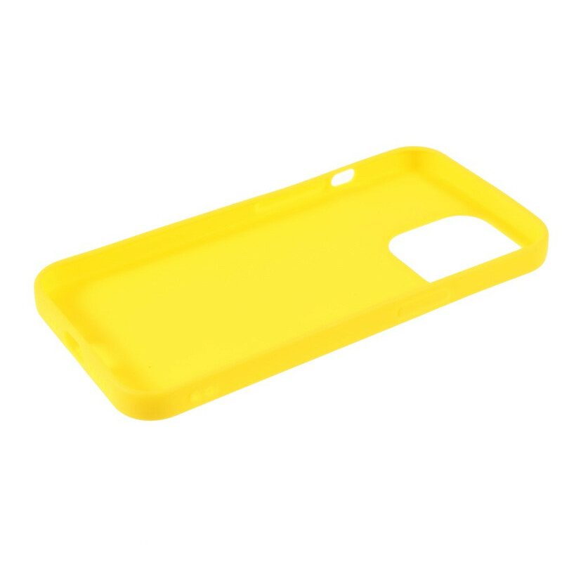 Cover iPhone 13 Pro Silicone Flessibile Opaco