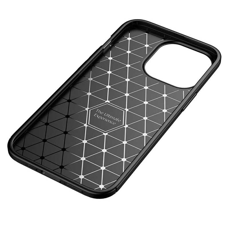 Cover iPhone 13 Pro Struttura Flessibile In Fibra Di Carbonio