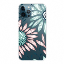 Cover iPhone 13 Pro Un Fiore Trasparente