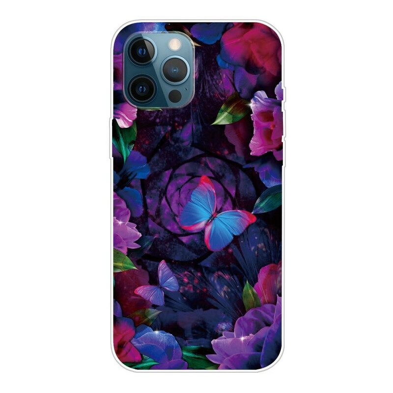 Cover iPhone 13 Pro Variazione Farfalle