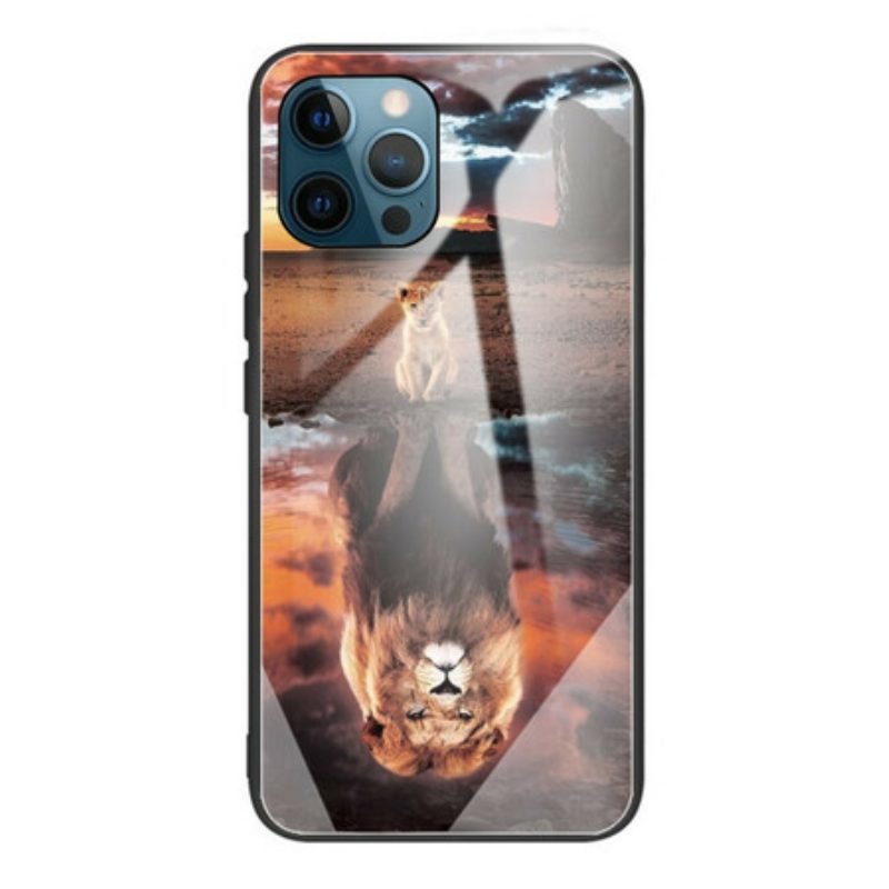 Cover iPhone 13 Pro Vetro Temperato Da Sogno Di Lion Cub