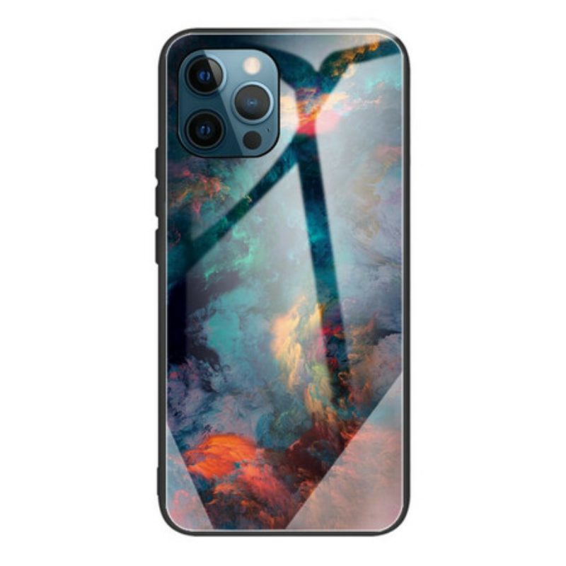 Cover iPhone 13 Pro Vetro Temperato Sky